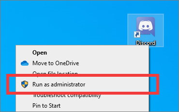 Discord as administator- how to set discord mic