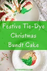 Thousands of bundt cake recipes are floating around the internet world right now. Fun Christmas Wreath Bundt Cake Easy Mom Meals