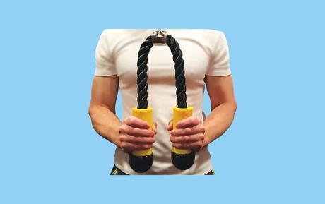 Core Prodigy Tricep Rope with Fat Grip
