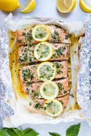 Since we weren't going to eat until after we set up camp, i thought we could cook the so make sure your foil packet is wrapped well. Lemon Garlic Baked Salmon In Foil Evolving Table