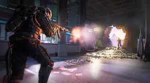 This game is a first person shooter. Call Of Duty Black Ops 3