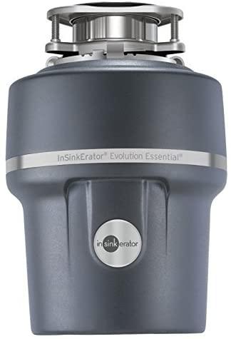 InSinkErator Garbage Disposal + Air Switch + Cord, Evolution Essential 3/4 HP