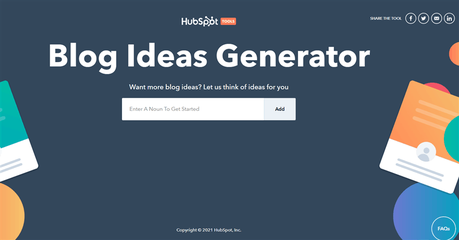 hubspot headline generator