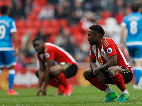 Sunderland Relegated From Premier League After Defeat By Bournemouth Premier League The Guardian