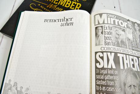 A Unique, Personal, Nostalgic Gift Idea For Any Adult - Historic Newspapers Birthday Book Review
