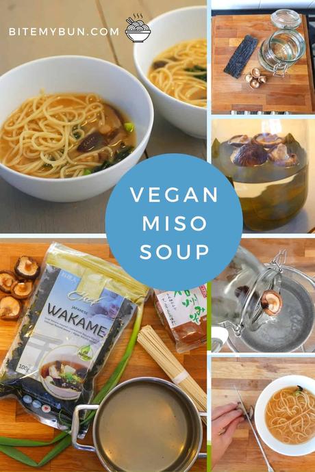 Make miso soup yourself with this easy cold brew kombu dashi from scratch Vegan miso soup recipe
