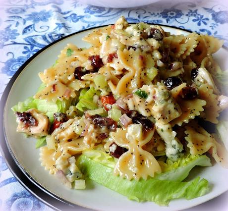 TURKEY, SOUR CHERRY & ALMOND PASTA SALAD