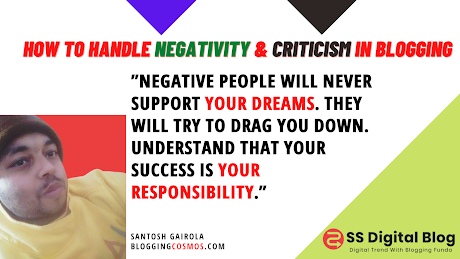 (Expert Bloggers Roundup) How To Handle Negativity & Criticism In Blogging