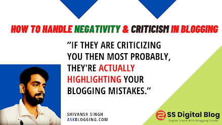 (Expert Bloggers Roundup) How To Handle Negativity & Criticism In Blogging