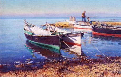 Inspirational art: Kalastajaveneitä – Elin Danielson-Gambogi