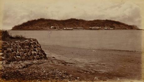 Early photography: Island of Naos, from Perico, Bay of Panama – Eadweard Muybridge