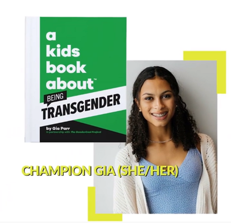 Transgender & Non-Binary Youth Influencers Launch Book Collection with Kids Media Disrupter 'A Kids Book About'