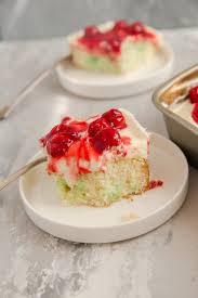 Repeat with lime jello and other layer of cake. Holiday Jello Poke Cake Lemonsforlulu Com