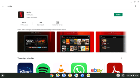how to download netflix app on chromebook