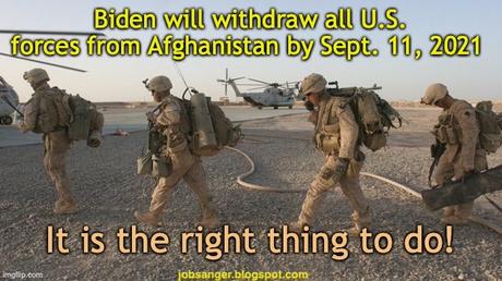 President Biden To Withdraw Troops From Afghanistan