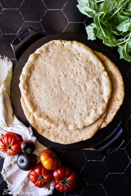 Gluten-Free Sourdough Pizza Crust