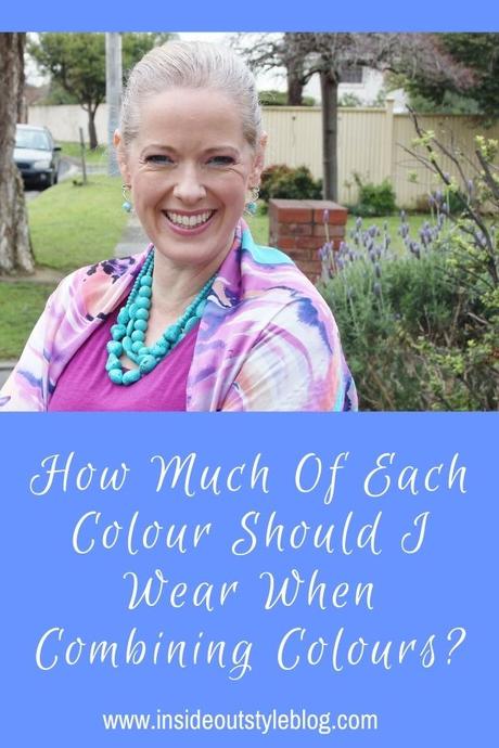 How Much Of Each Colour Should I Wear When Combining Colours?