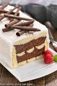 Between sides of dessert and pan, and remove sides. Chocolate Mousse Cake That Skinny Chick Can Bake