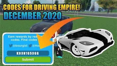 This roblox driving empire codes list has the latest and new promo codes that you can redeem for exclusive gifts. Roblox Driving Empire Codes (January 2021) - Gamingmodeon.com