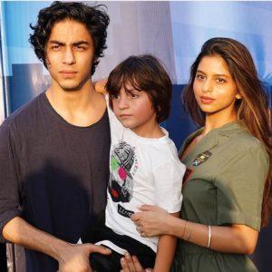 Aryan khan with brother & Sister