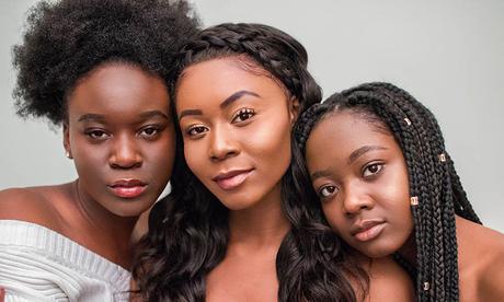 3 beautyful afro girls