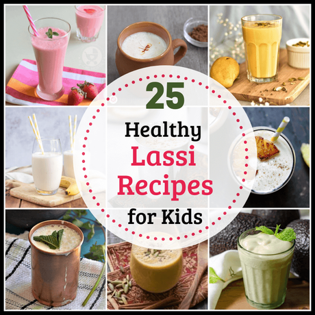 Lassi is a popular summer drink in India, and it is very versatile! Here are 25 Healthy Lassi Recipes for Kids, made with a variety of ingredients!