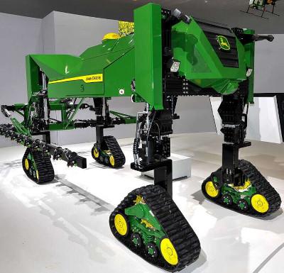 John Deere Showcases Futuristic Autonomous Electric Tractor