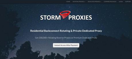 Storm Proxies rotating proxy