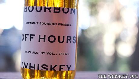 Off Hours Bourbon Whiskey Label