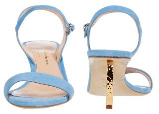 Shoe of the Day | Rupert Sanderson Silhouette Suede Sandals