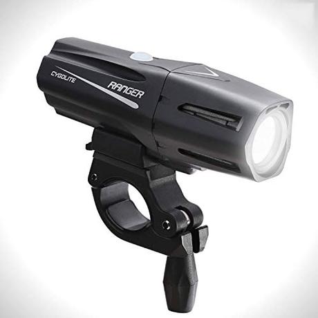 Cygolite Ranger – 1,400 Lumen Bike Light – 5 Night & 3 Daytime Modes – Compact & Durable – IP67 Waterproof – Secured Hard Mount – USB Rechargeable Headlight – for Road, Mountain, Commuter Bicycles