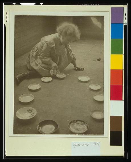 Early photography: Kitten’s party (child study) – Ema Spencer