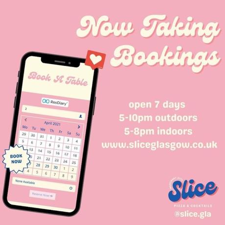 Glasgow’s new pizza and cocktail bar “SLICE” opening in Merchant City this Monday
