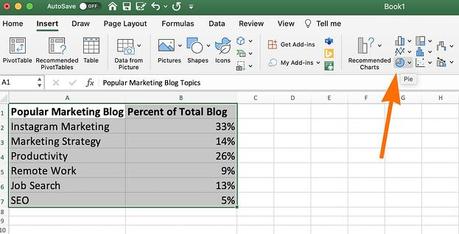 How to Create a Pie Chart in Excel in 60 Seconds or Less