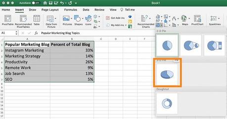 How to Create a Pie Chart in Excel in 60 Seconds or Less