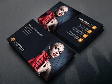 Big typeface immediately draws the attention of the viewers to the company name and a tagline. 200+ Best Business Card Mock-ups For Free Download (2020 ...
