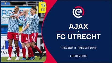El utrecht se interpuso en el camino del ajax hacia el mencionado título de la copa de holanda esta temporada. Ajax vs FC Utrecht live stream, predictions & team news ...