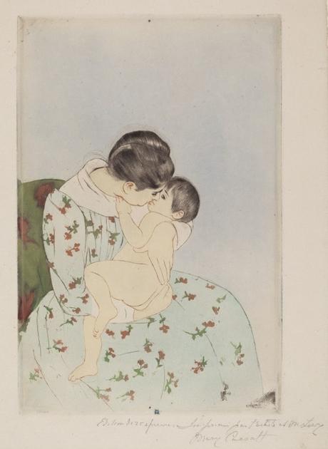 Inspirational art: Mother’s Kiss – Mary Cassatt