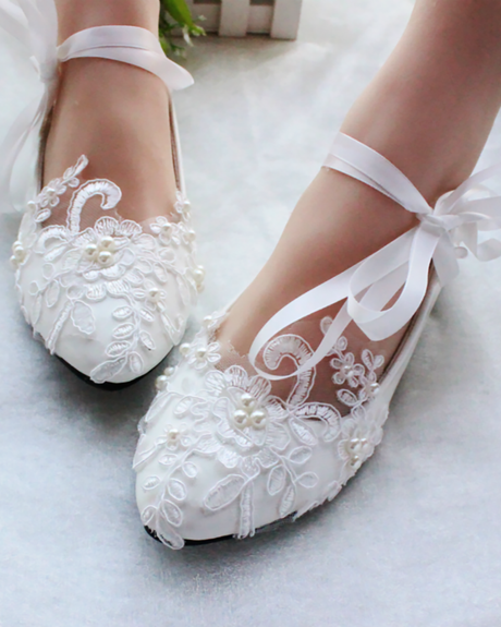 Comfortable wedding shoes by tbdress