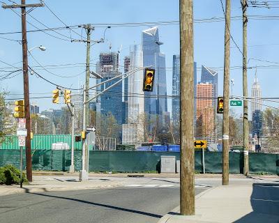Hoboken, on the north side of town