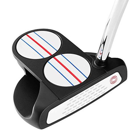 Odyssey Golf Triple Track Putter (Left Hand 35' 2 Ball Oversize Grip)