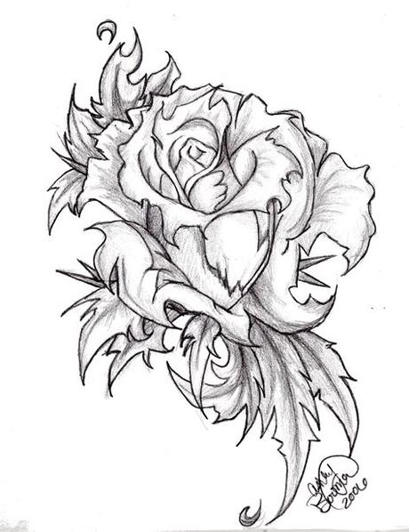 Drawing Hearts And Roses Coloring Pages Page 1 Line 17qq Com