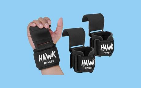 Hawk Fitness Weight Lifting Hooks