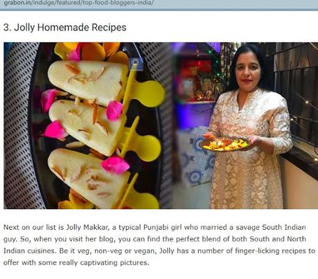 Fabulous Food Bloggers in India