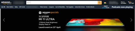 amazon india homepage