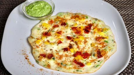 Healthy Rava Uttapam Recipe