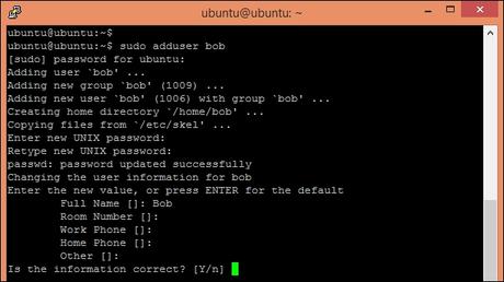 ubuntu useradd confirmation image ubuntu useradd confirmation LinuxConcept