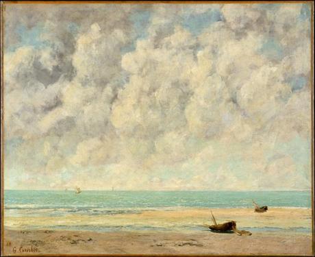 Inspirational art: The Calm Sea – Gustave Courbet