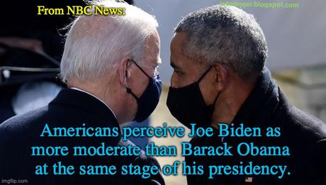 Public Sees Biden As More Moderate Than Obama