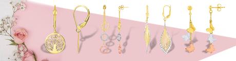 5 Assorted Gold Drop and Dangle Earrings Which I Would Love to Gift